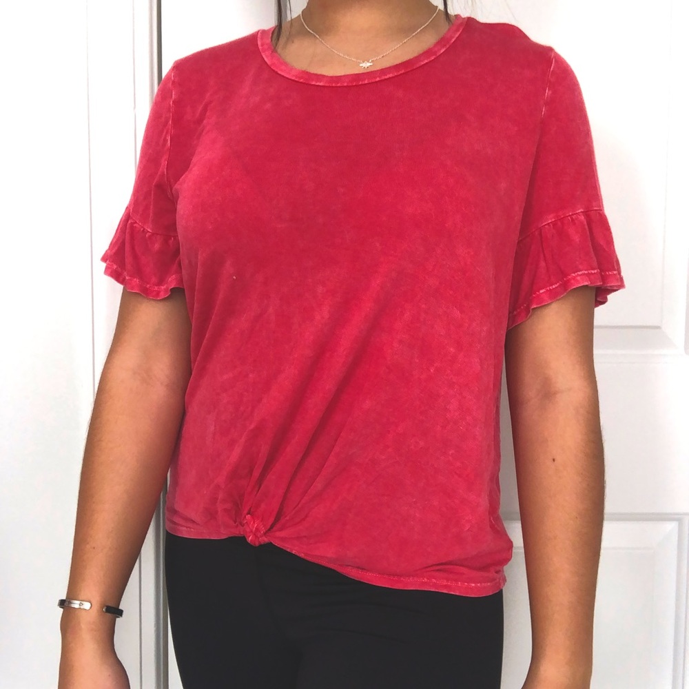 Pink shirt